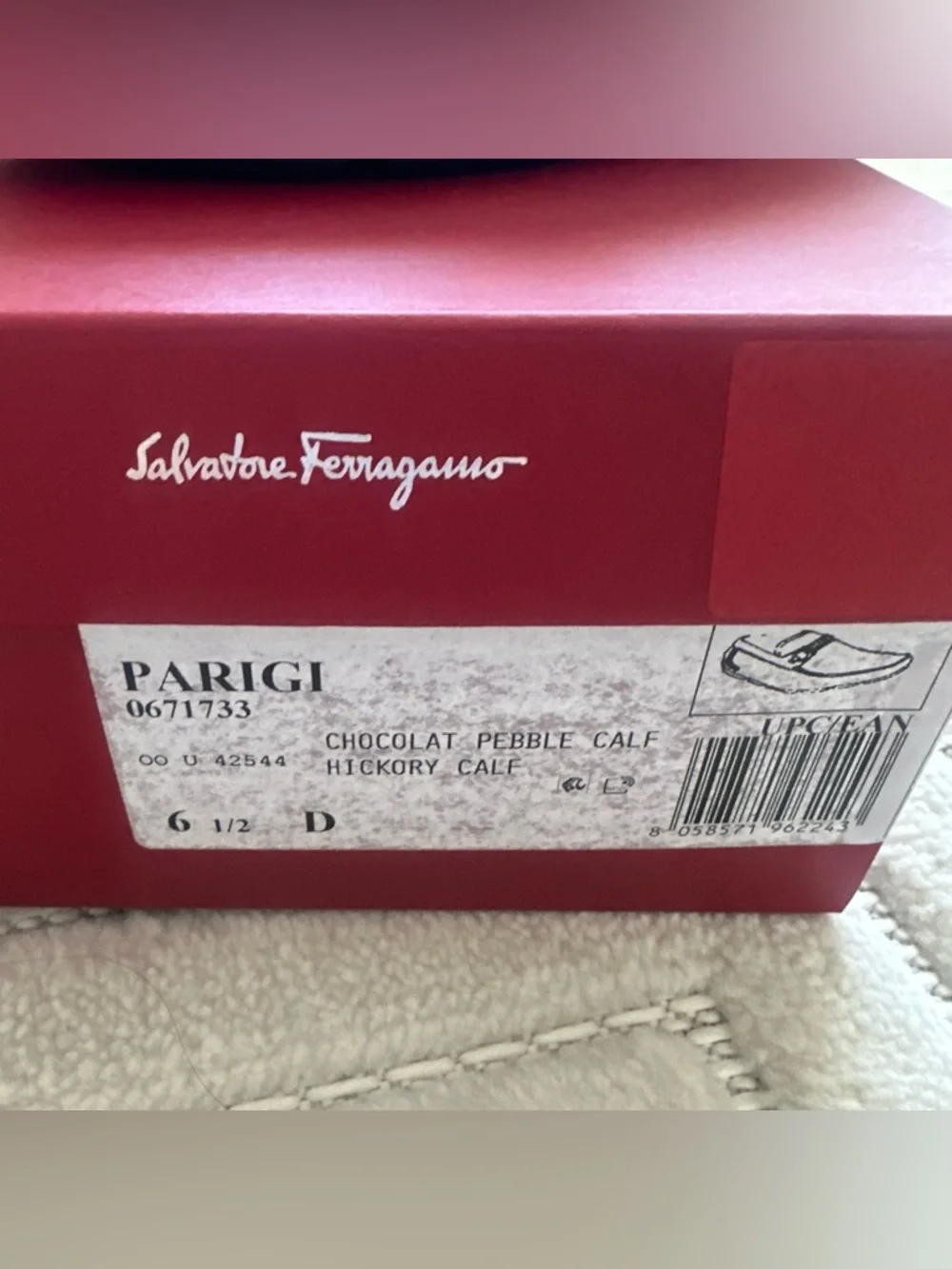 Salvatore Ferragamo Brown Parigi Driver Loafers 6.5 (US 7.5) D (EXTRA NARROW)